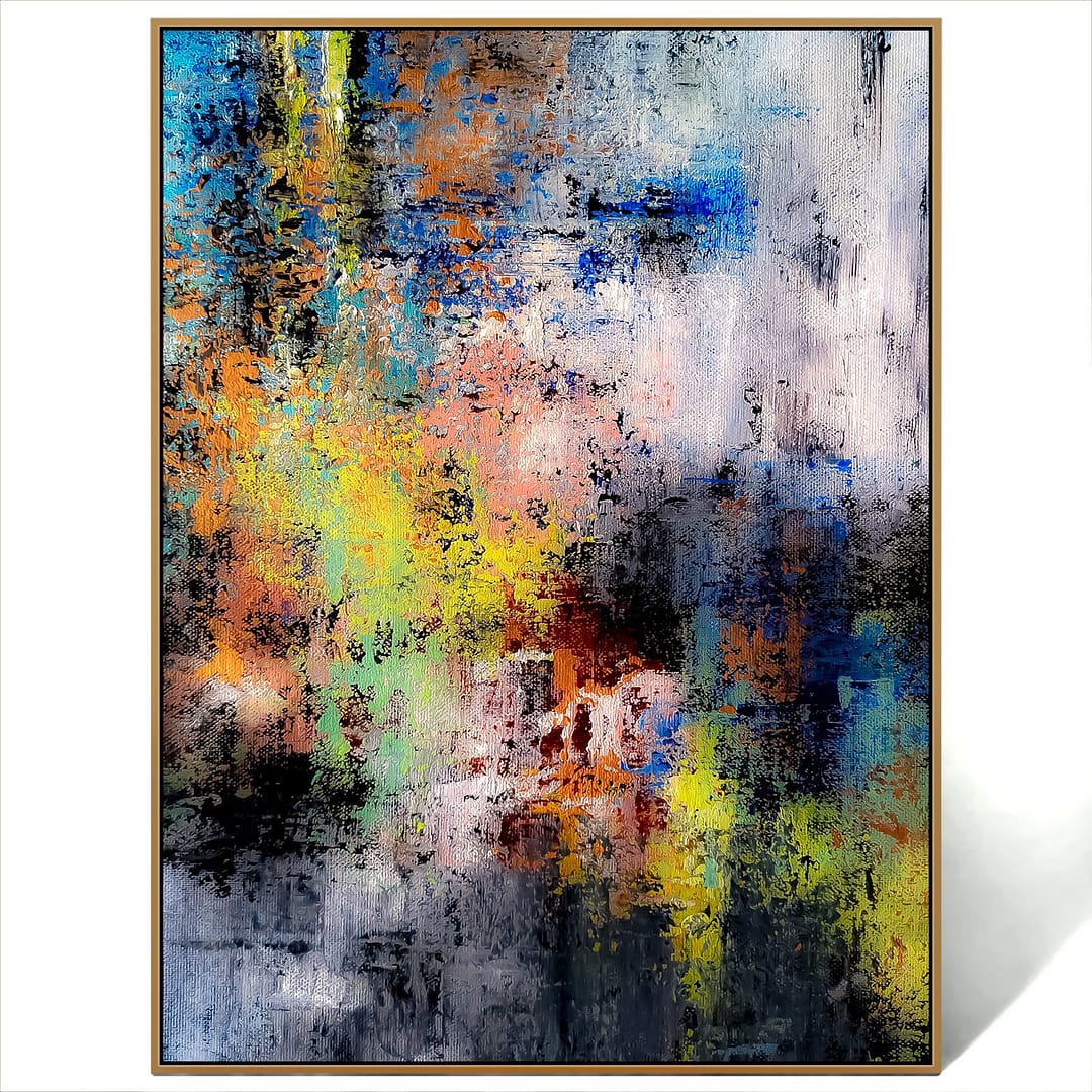 Abstract Colorful Art Painting