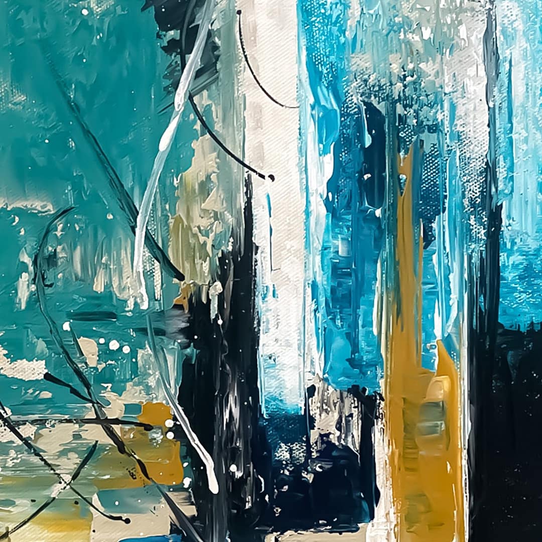 abstract wall art canvas