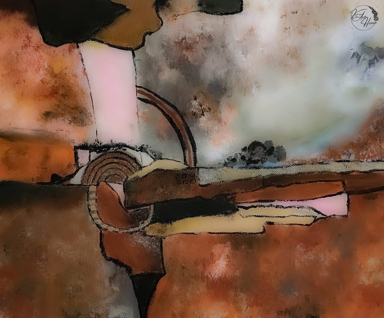 acrylic Painting modern art