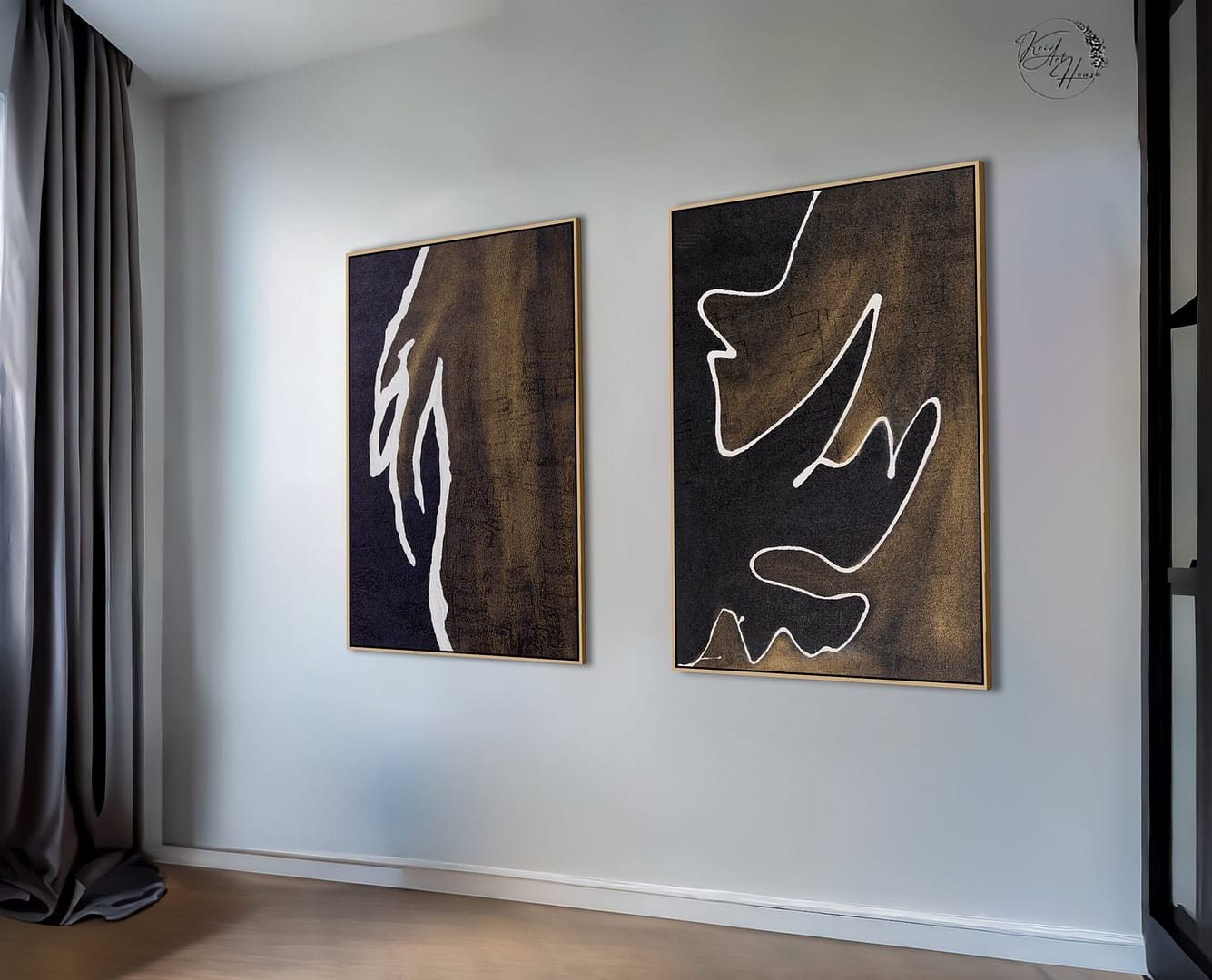 textured abstract painting