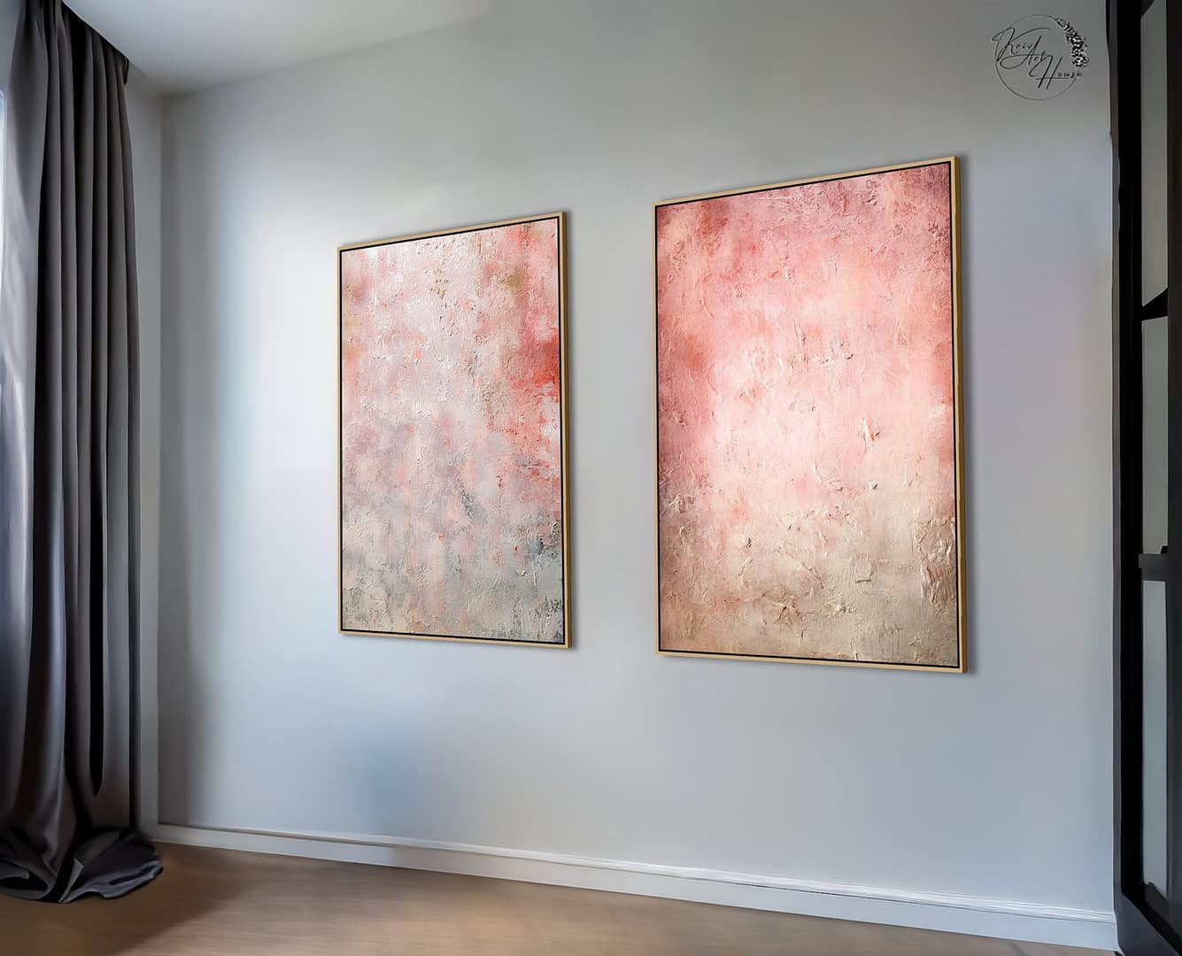 abstract textured painting