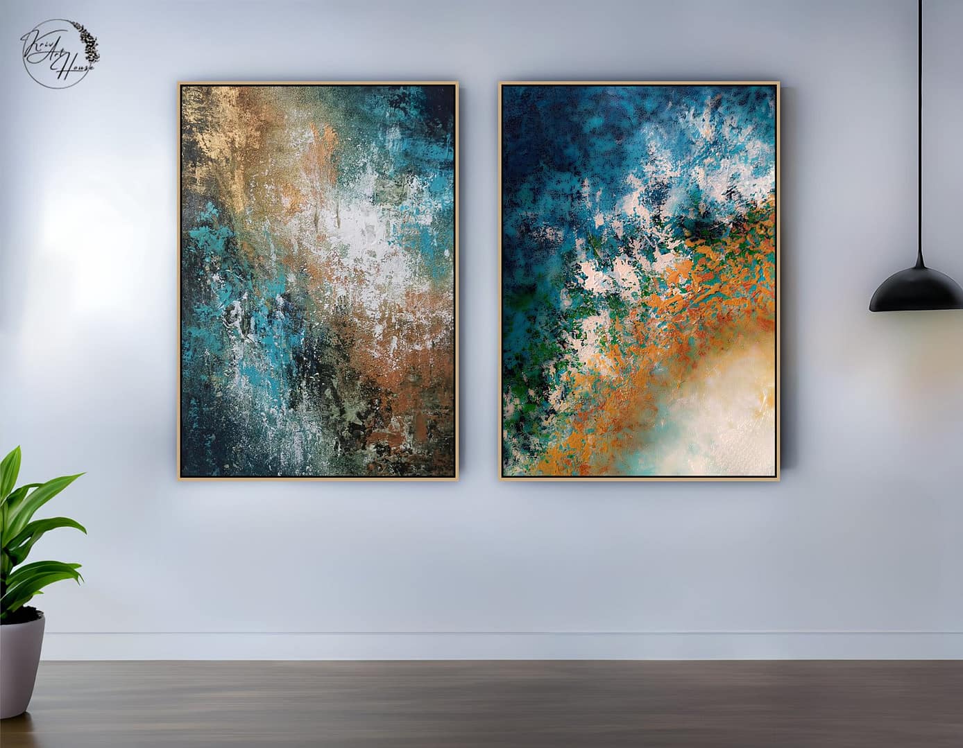 acrylic art on canvas