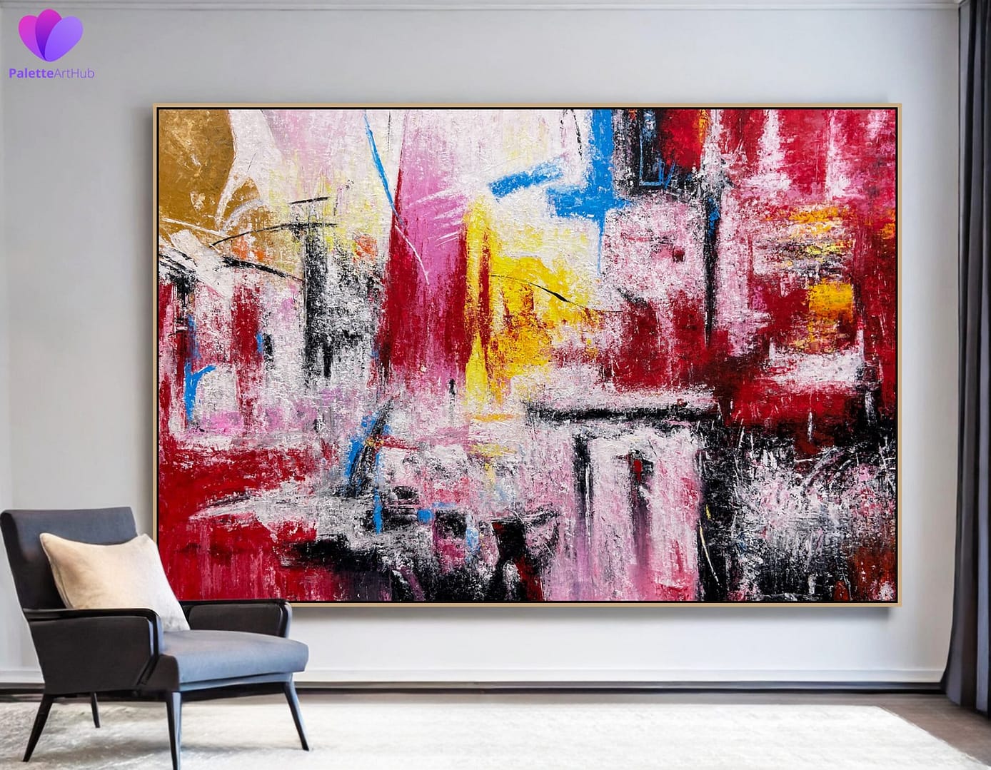 colorful abstract painting