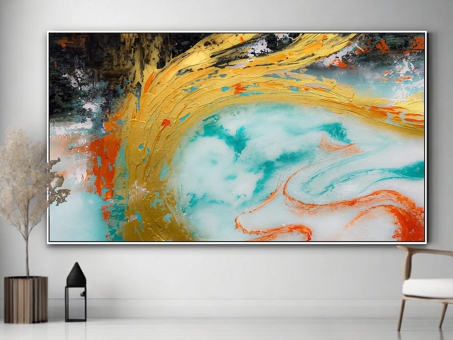 textured painting canvas