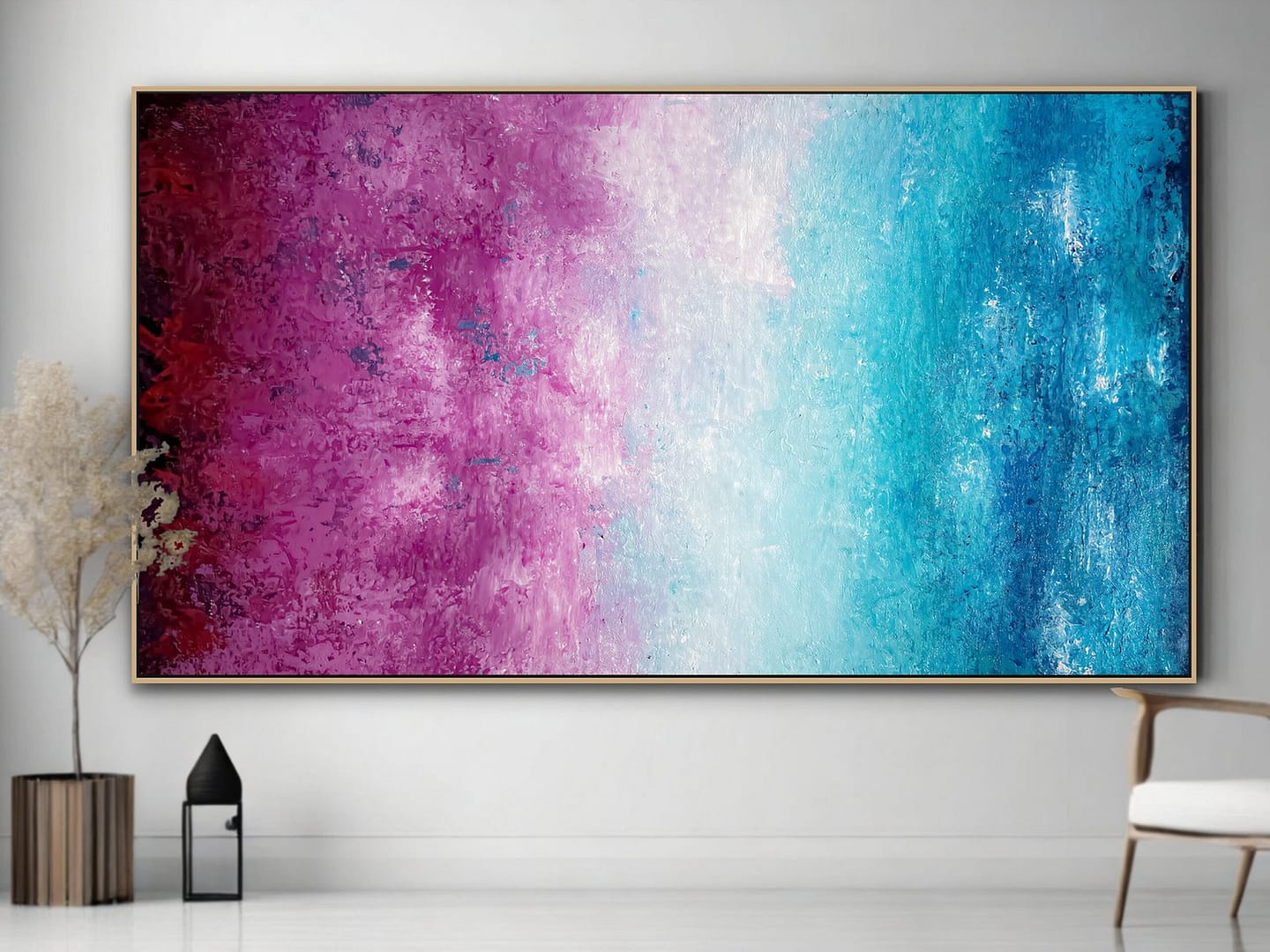 abstract painting for bedroom