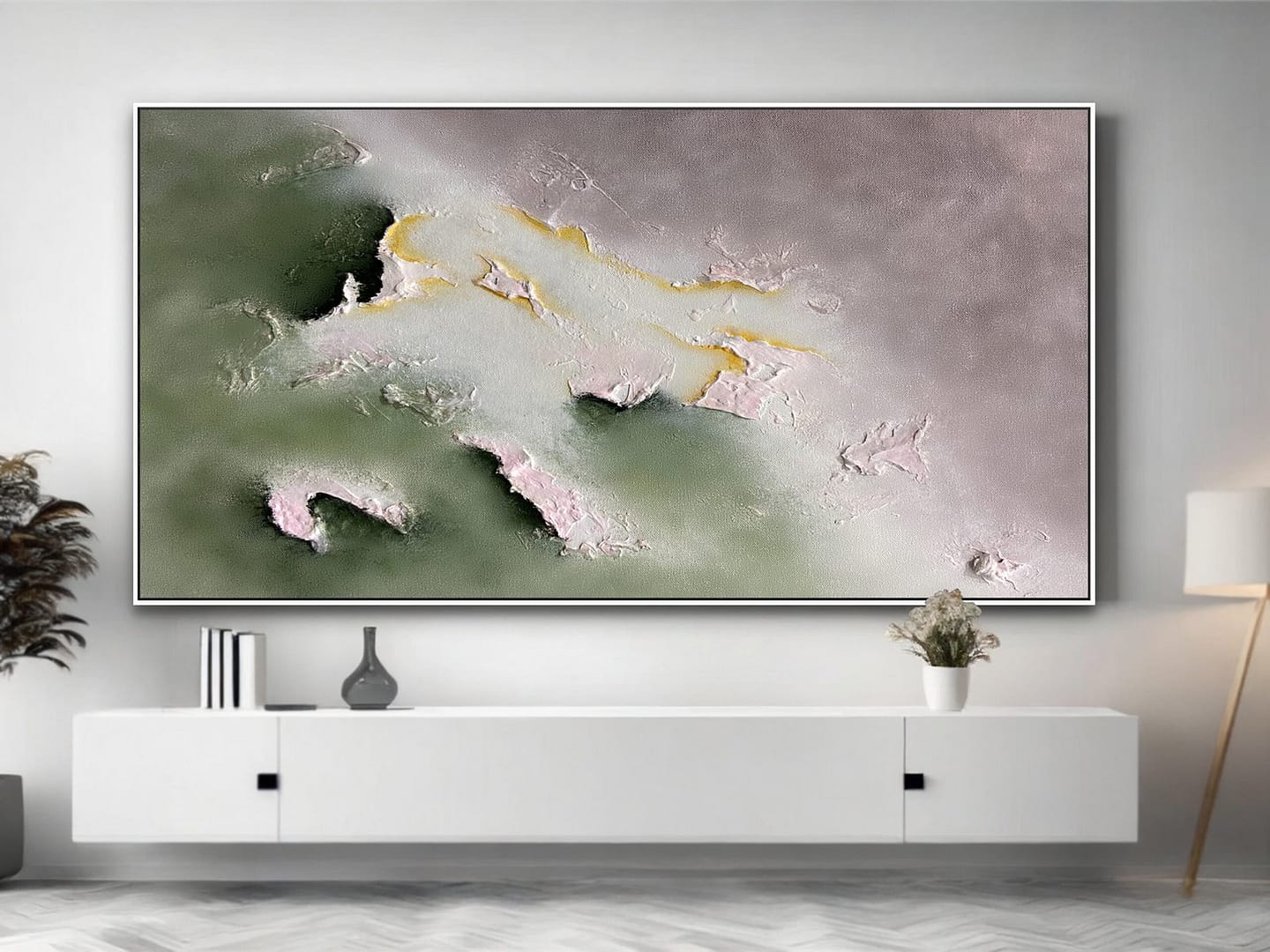 textured abstract painting