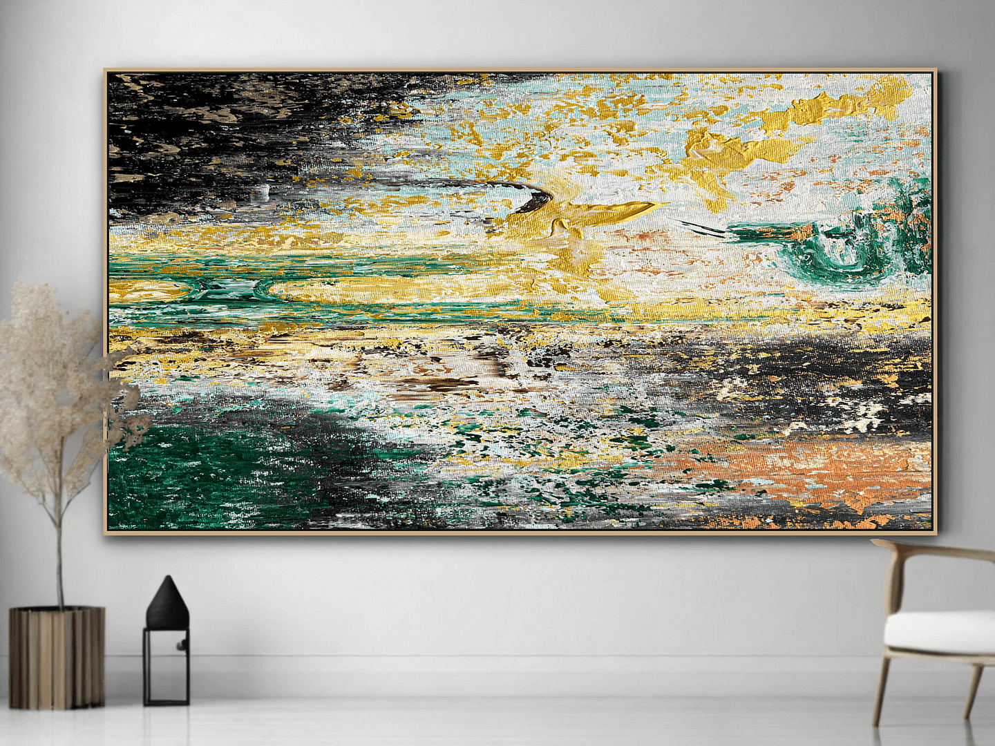 abstract wall decor