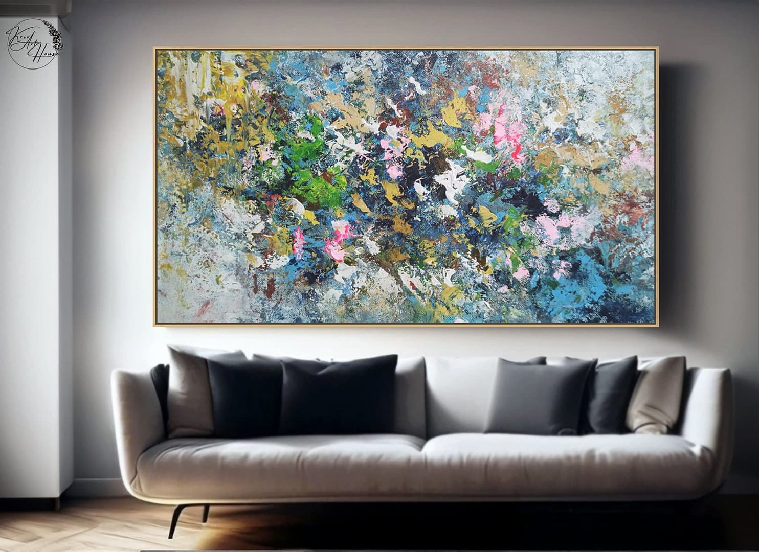 colorful abstract painting