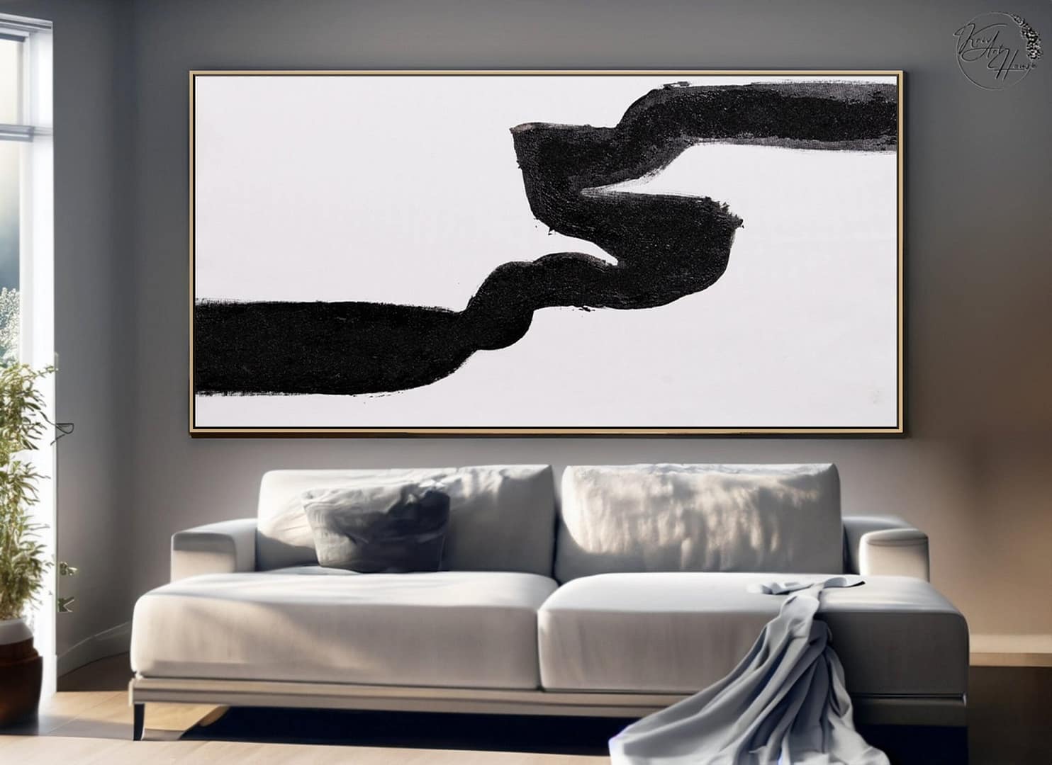 abstract painting minimal