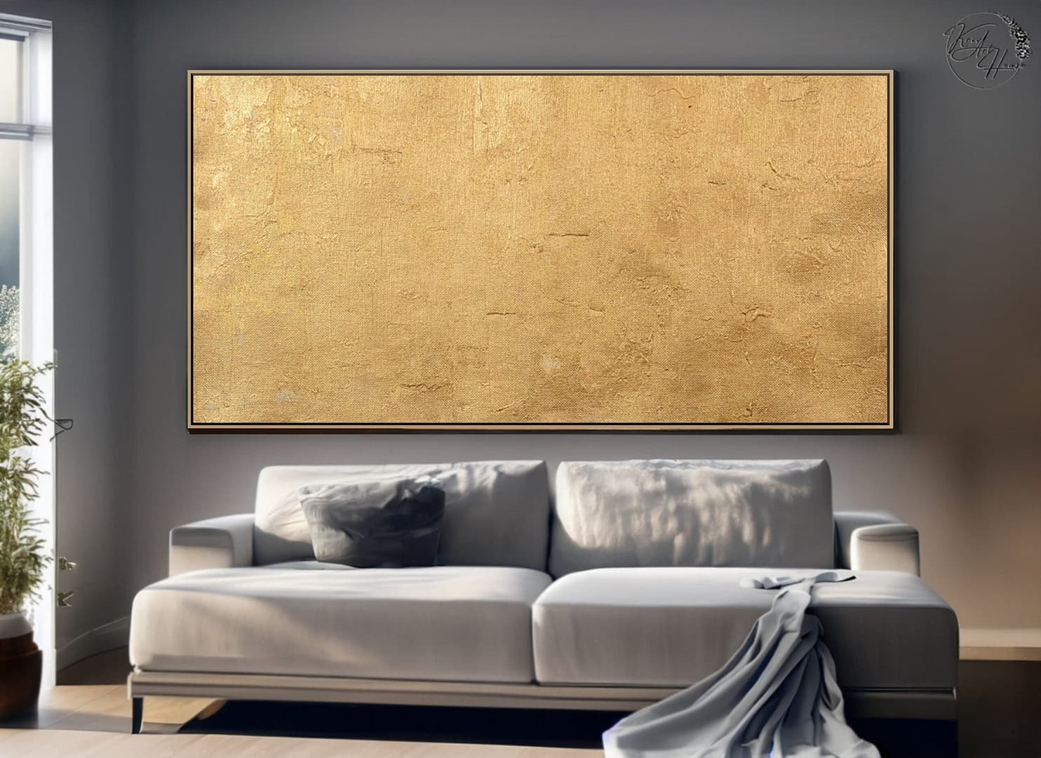 abstract minimalist painting