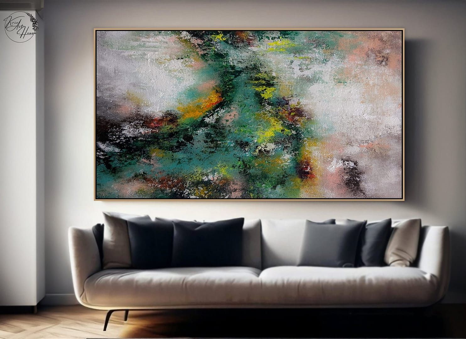 wall art abstract painting