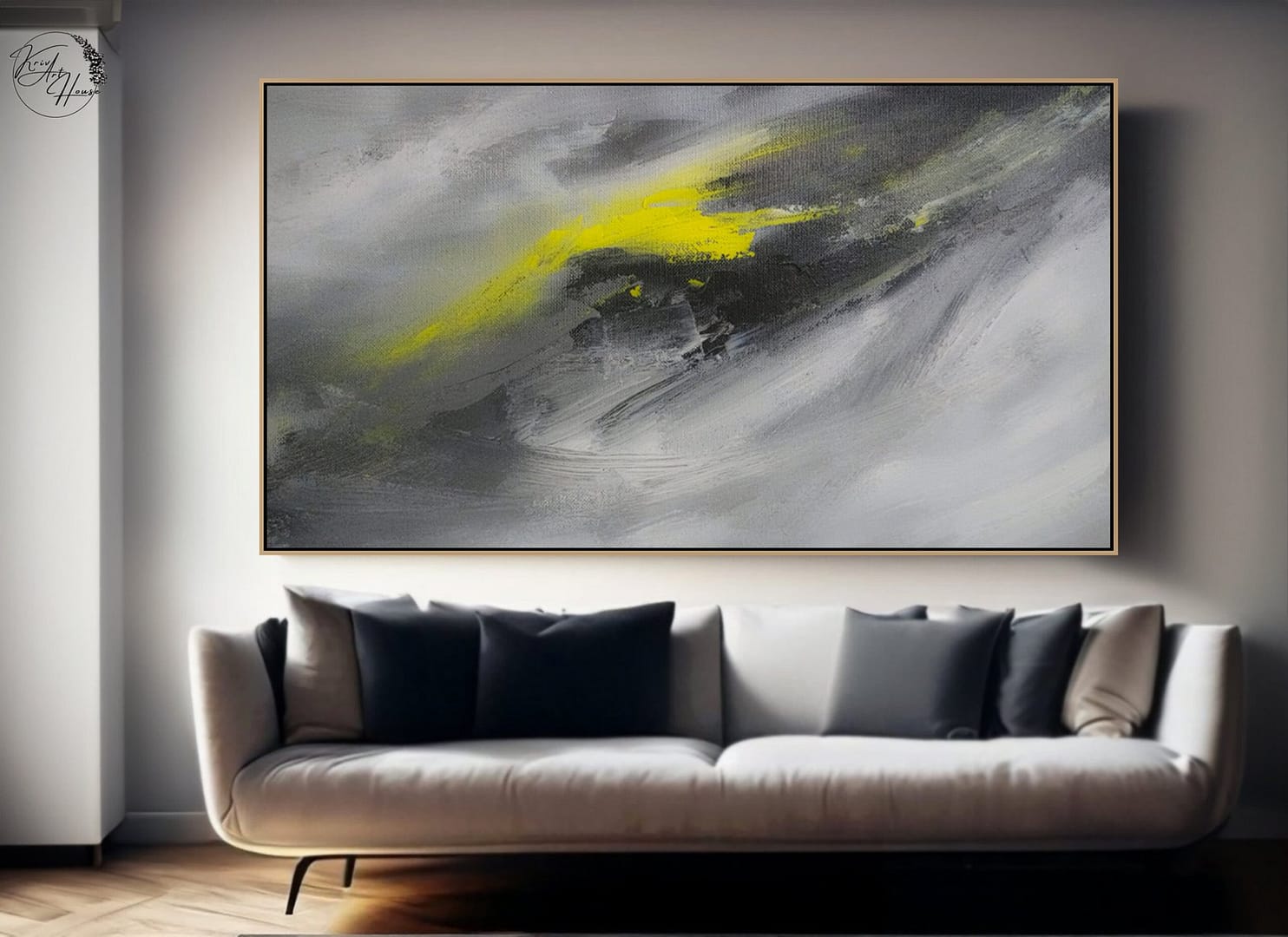 abstract painting oversized wall art