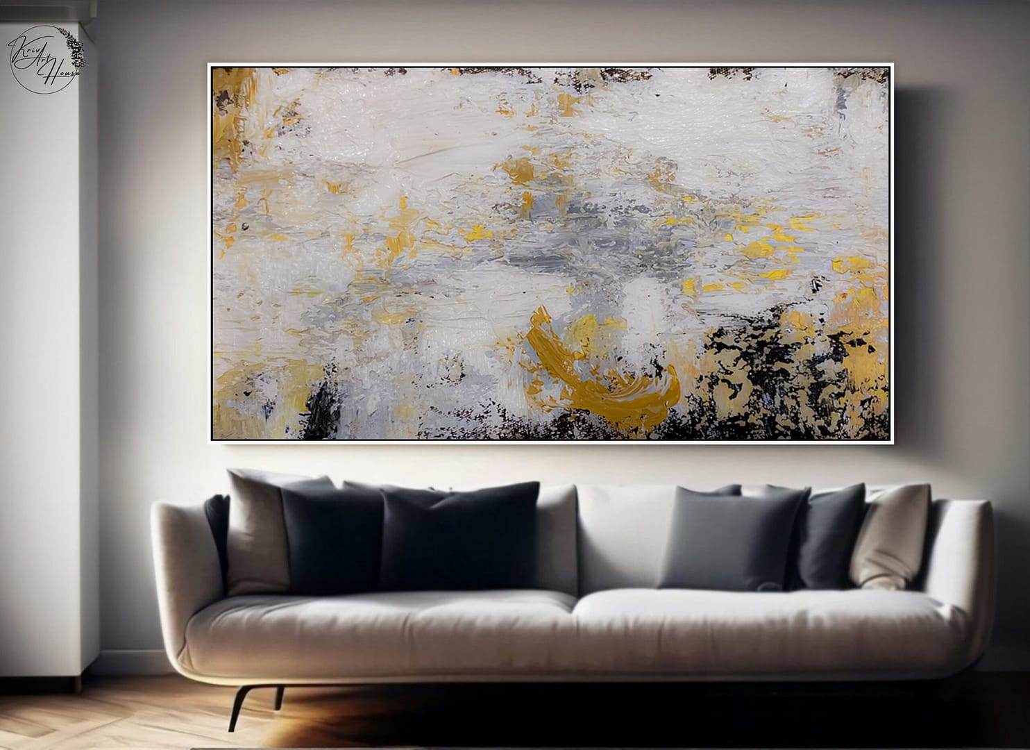 abstract painting oversized