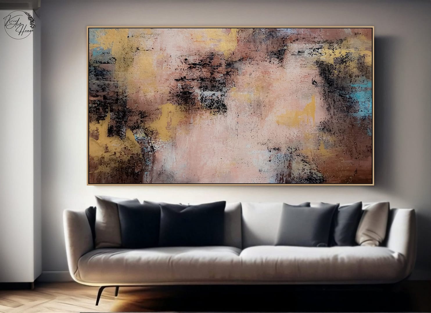 abstract canvas art original