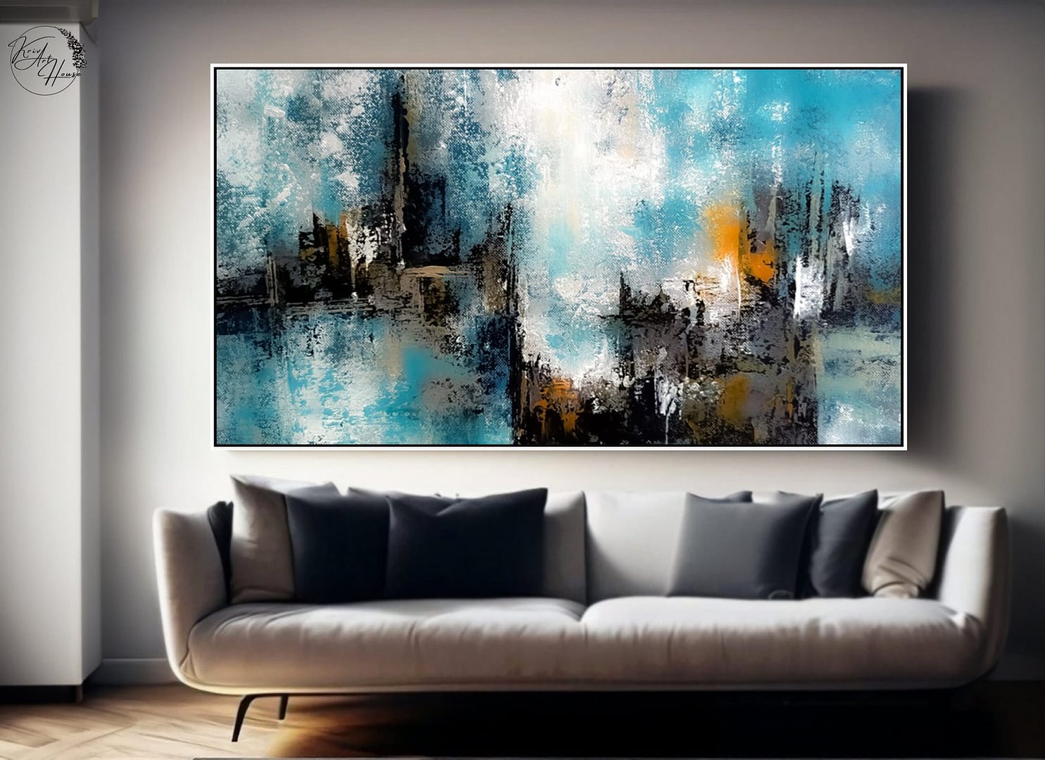 handmade painting on canvas