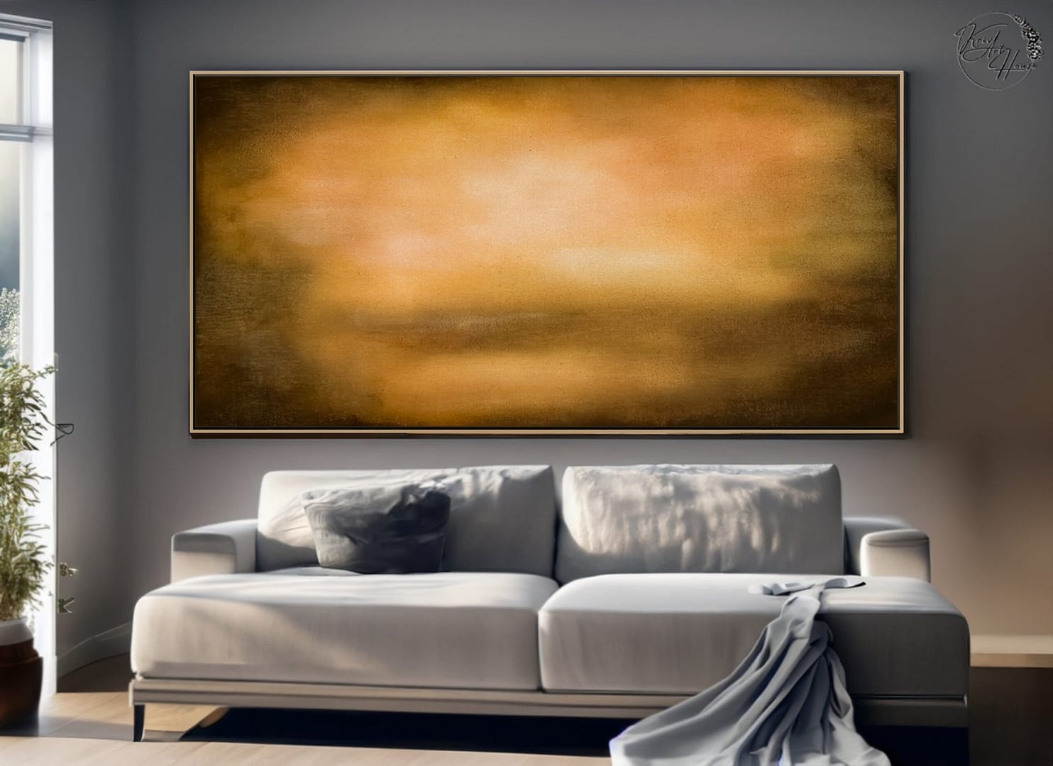 abstract wall art canvas
