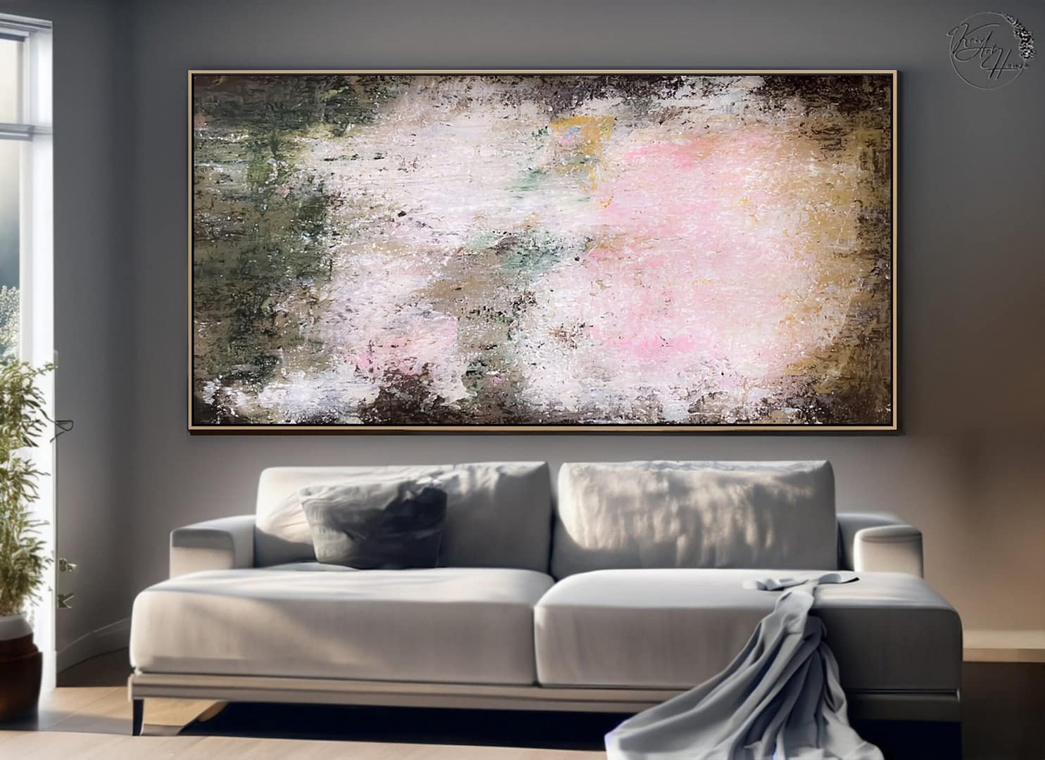 abstract painting minimal