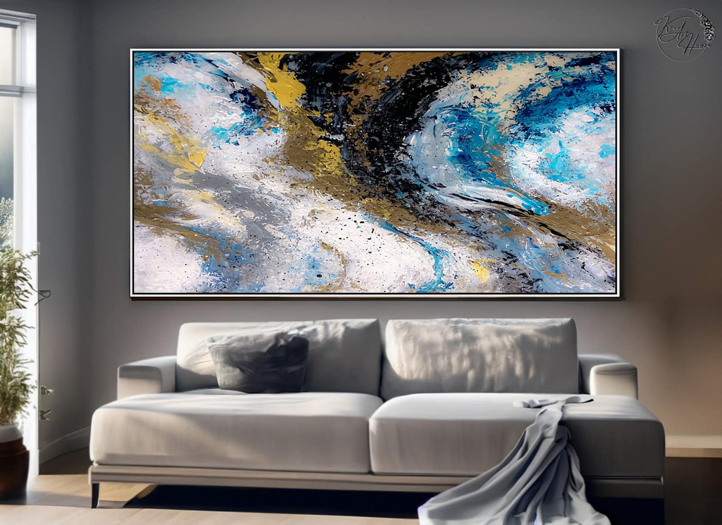 acrylic Painting pouring