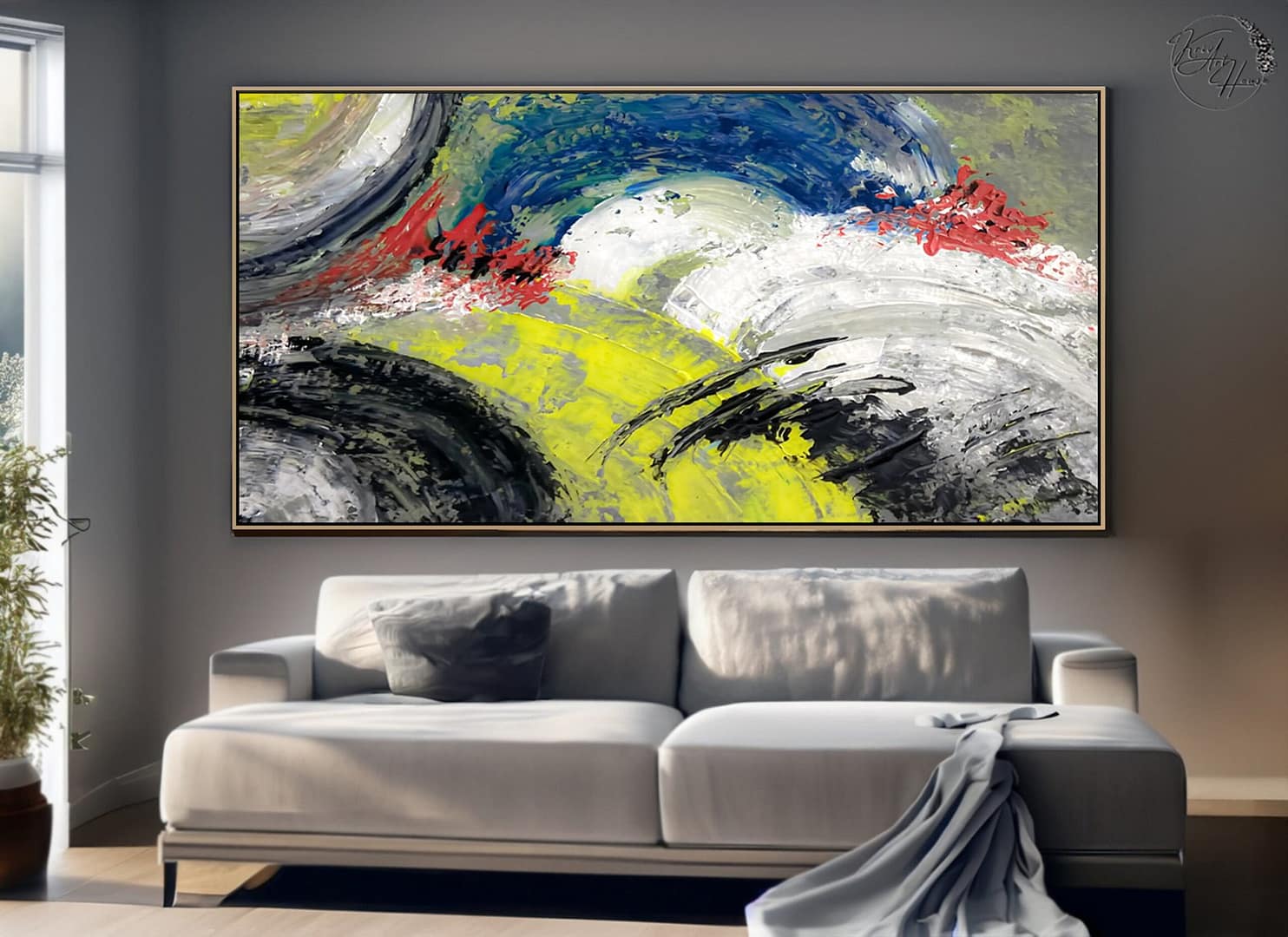 acrylic on canvas