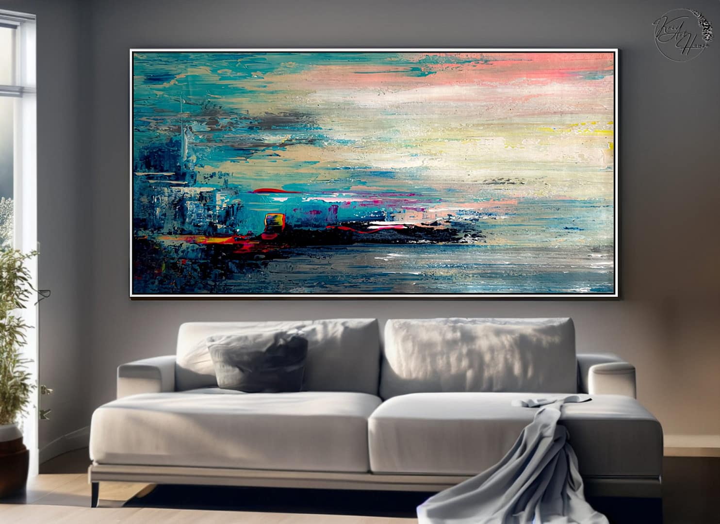 modern abstract painting