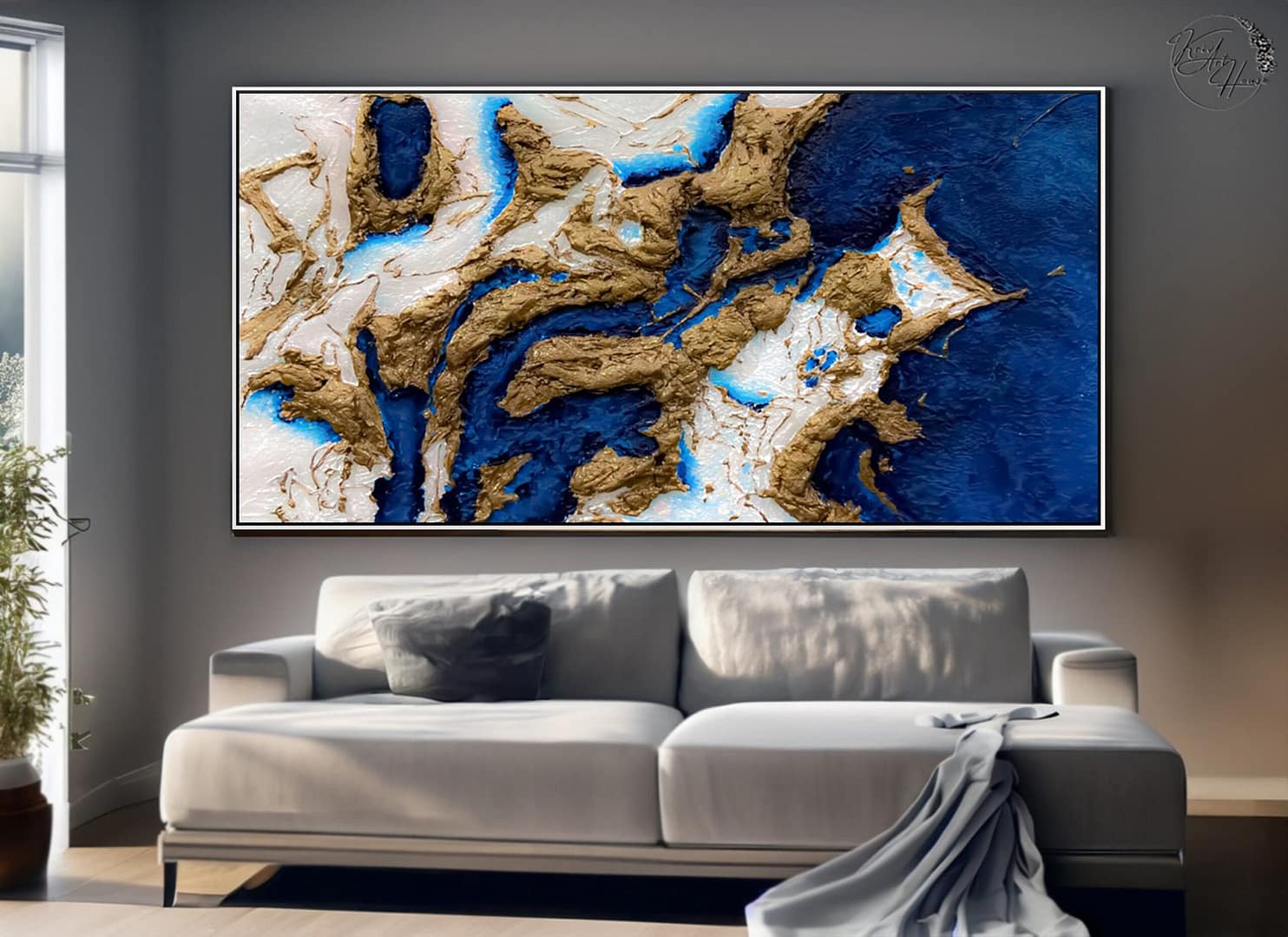 abstract painting canvas original