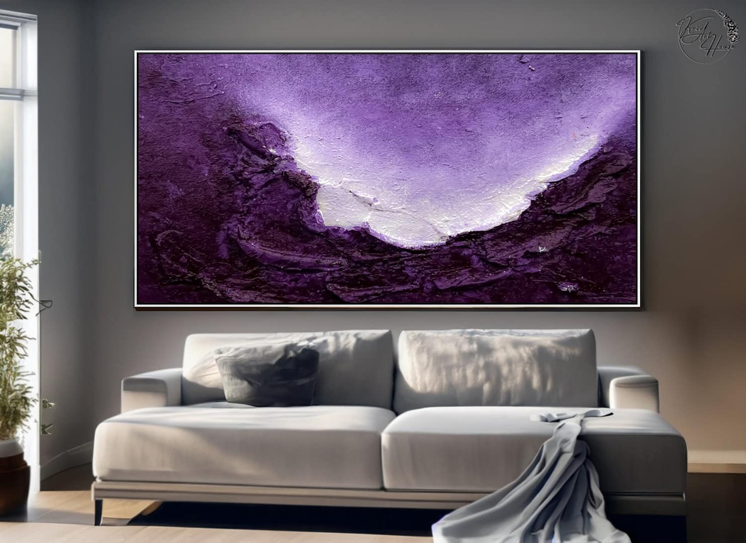 acrylic Painting beach