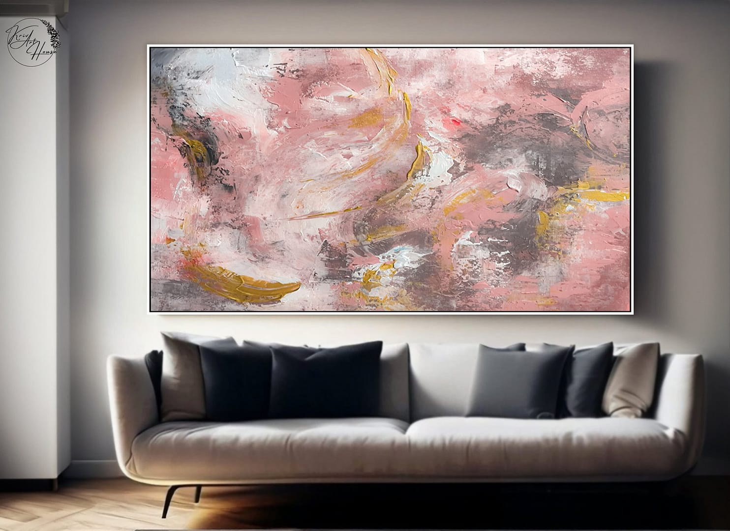 abstract painting on canvas original