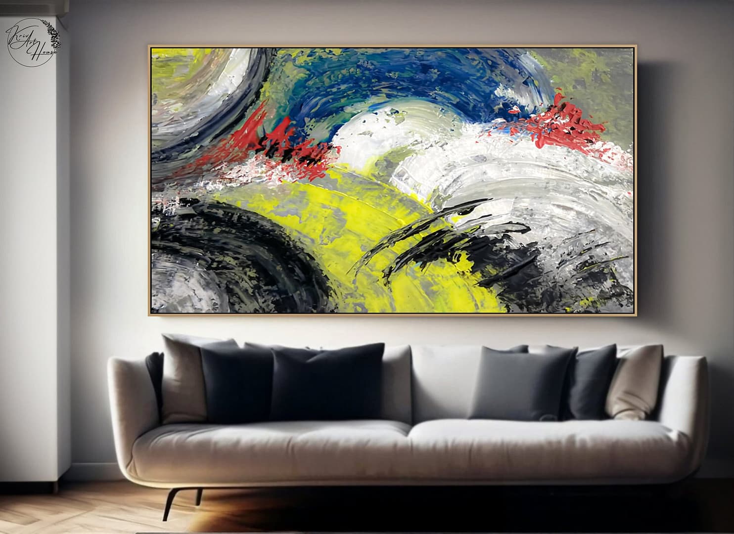 acrylic art on canvas