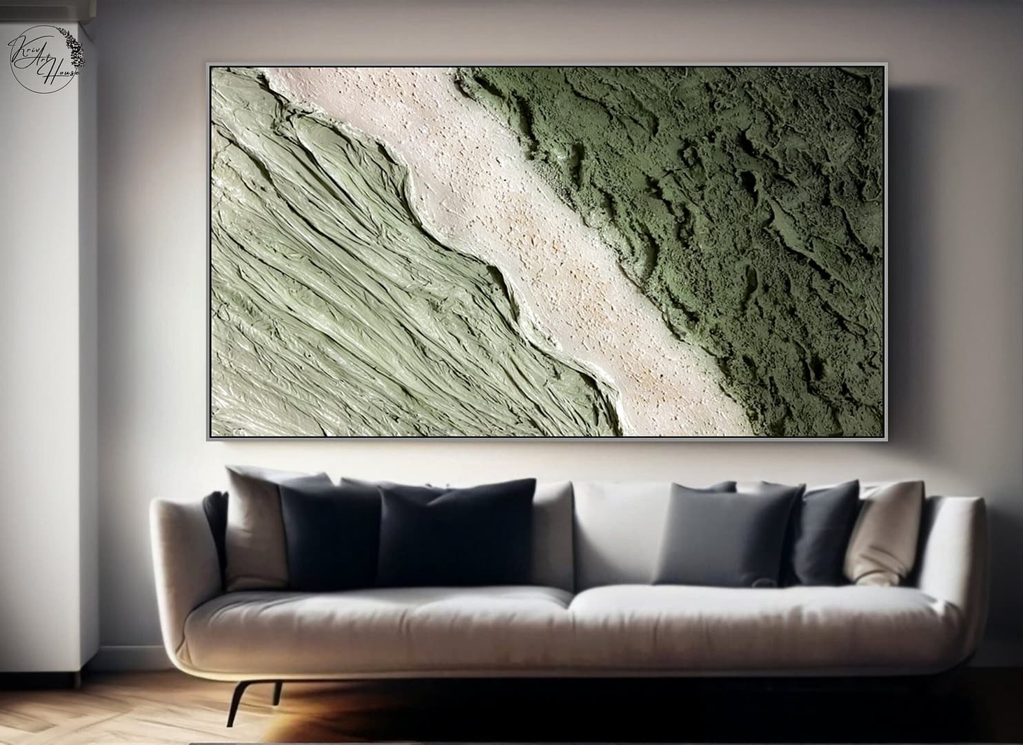 abstract canvas wall art
