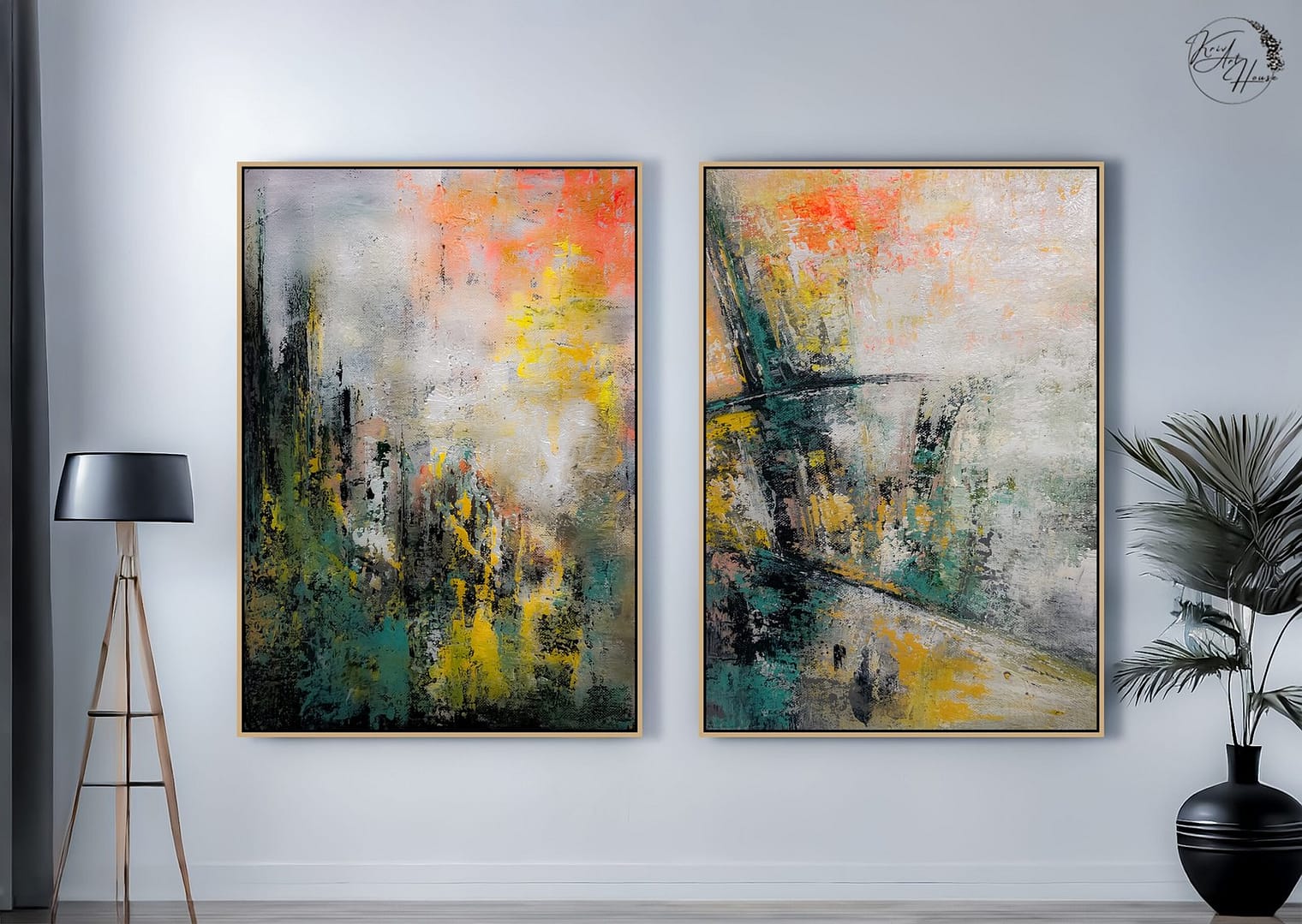 abstract art colorful