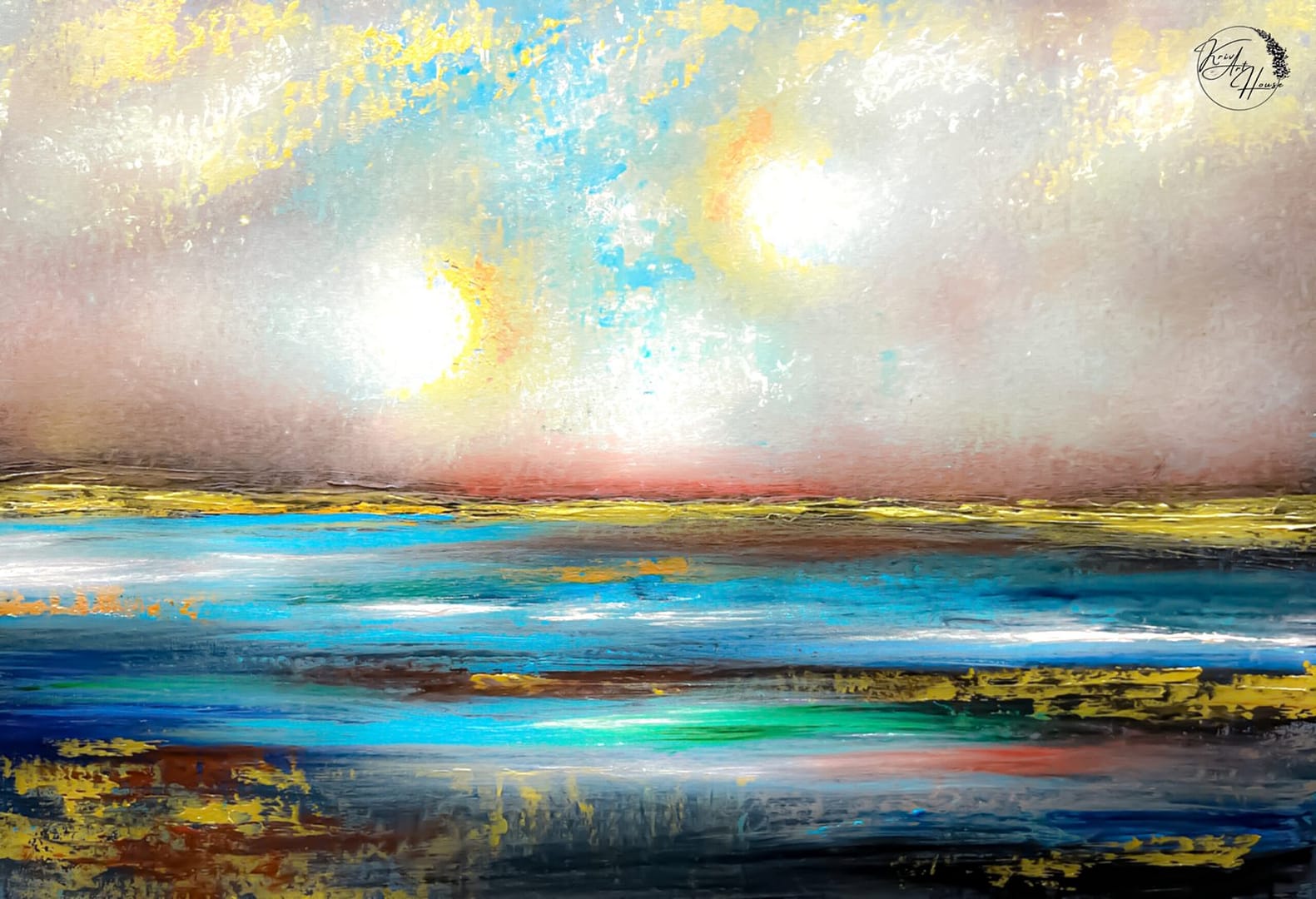 abstract painting on canvas original