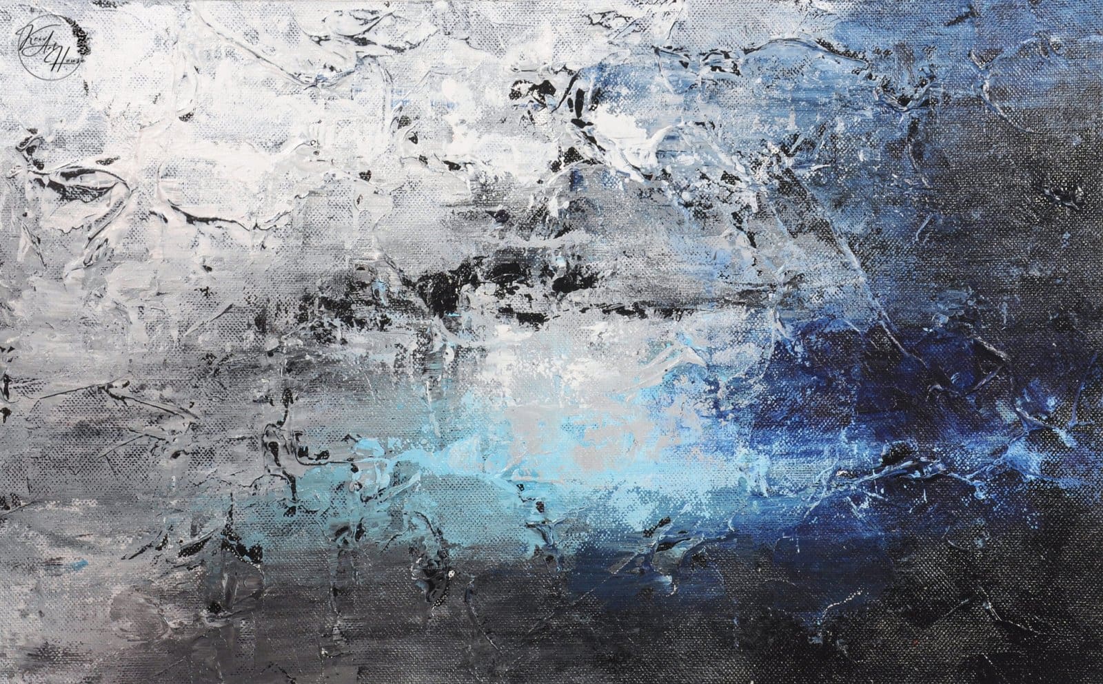 abstract textured art