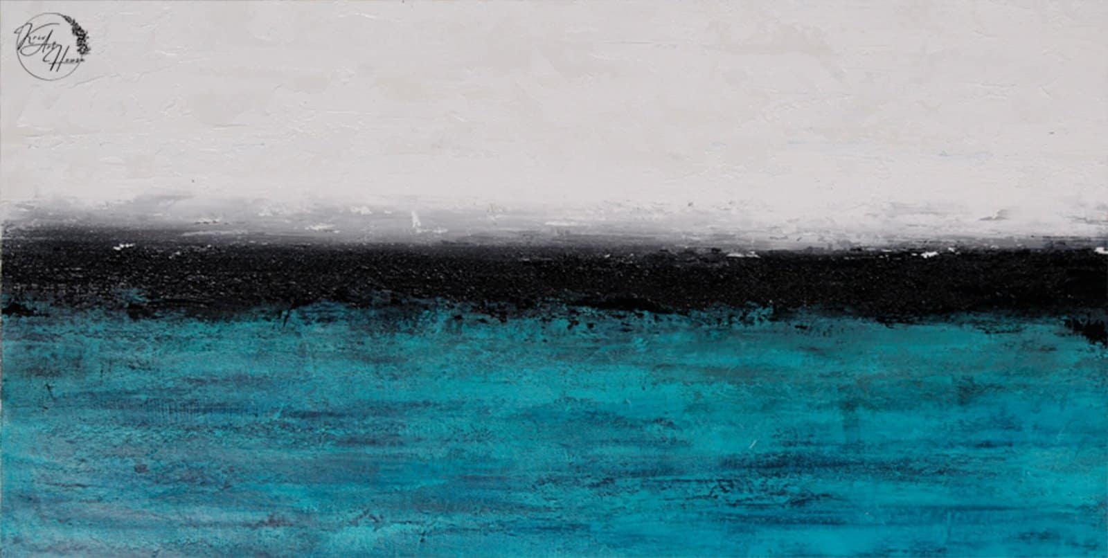 abstract beach painting