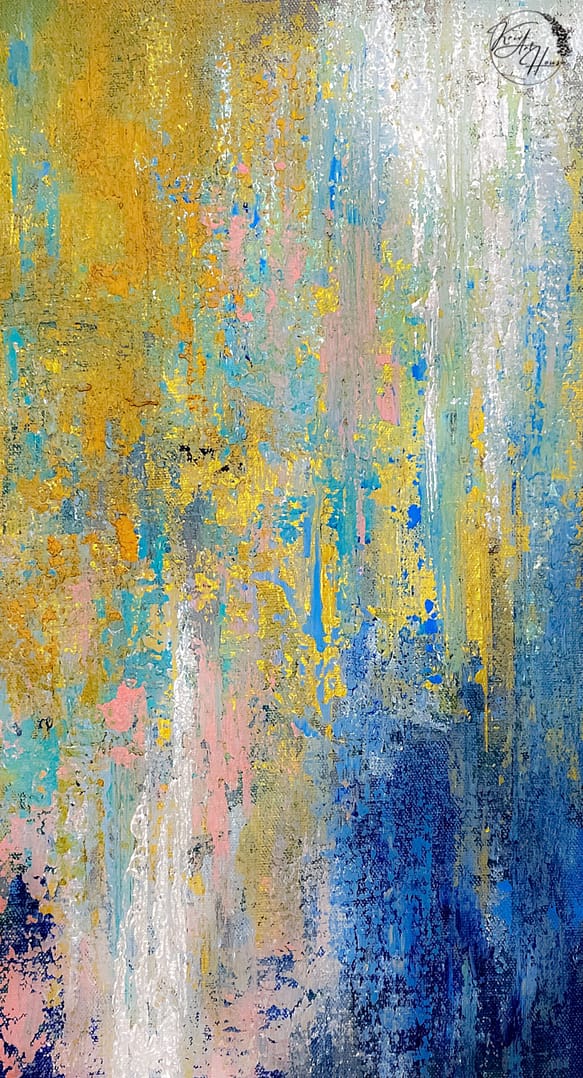 abstract textured art