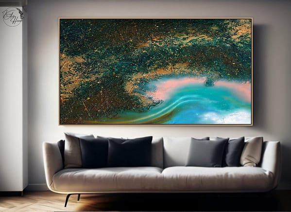 abstract canvas art original