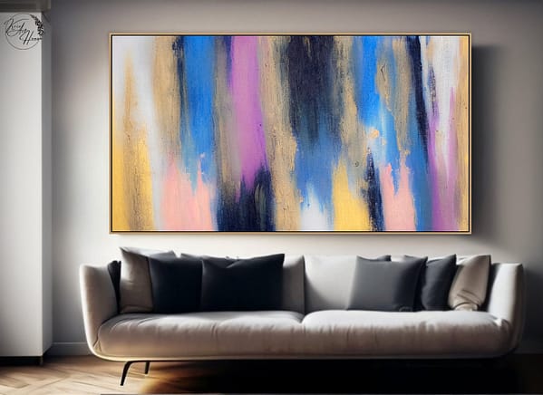 large painting for living room