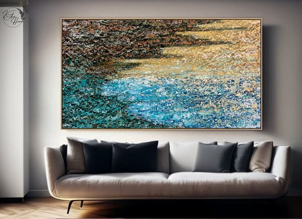 modern abstract painting