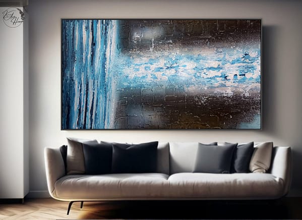 large painting on canvas