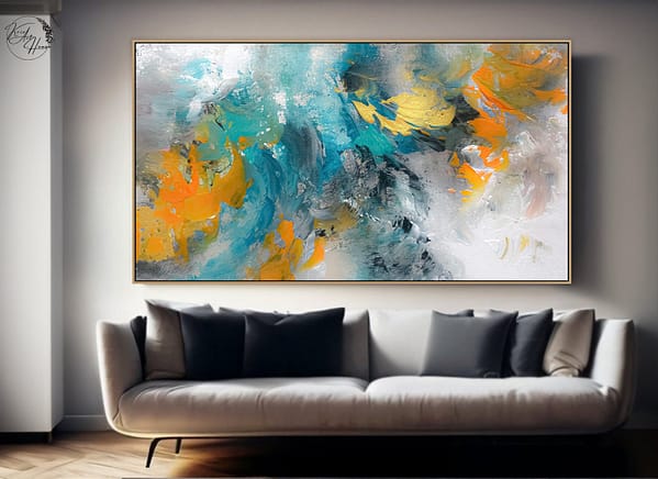 abstract painting oversized