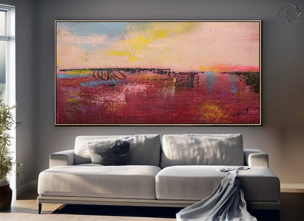 abstract art large painting