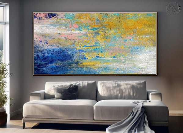 abstract wall decor