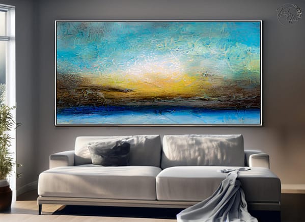 abstract painting large