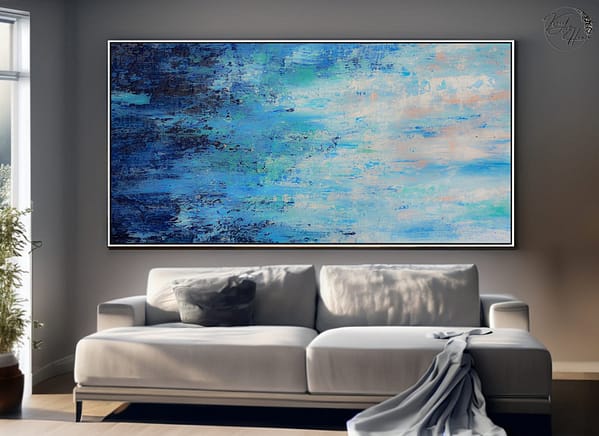 abstract canvas wall art