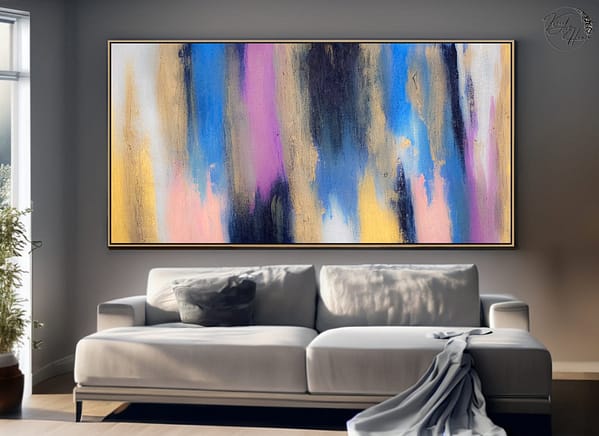 large painting on canvas