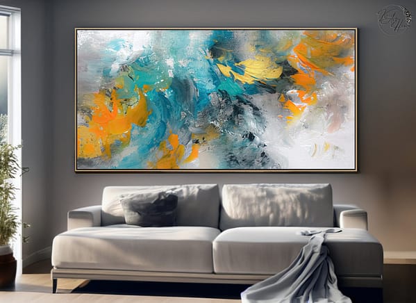 abstract painting nature