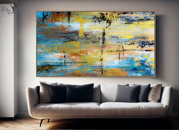 abstract canvas art