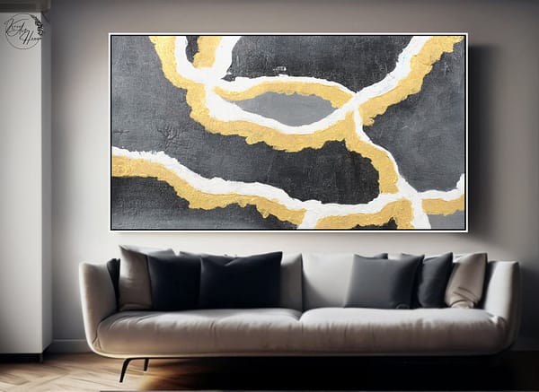 abstract painting wall art