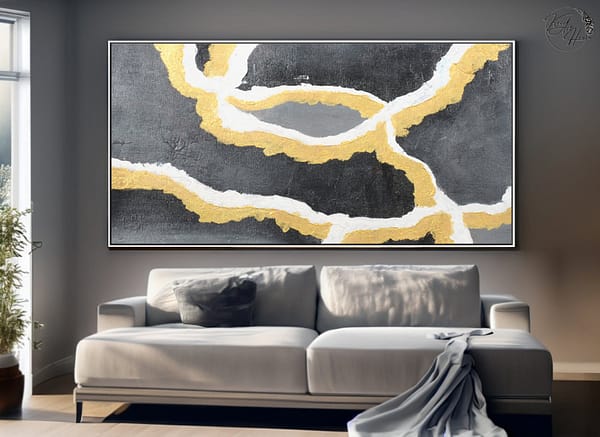 abstract painting oversized