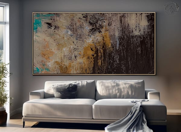 abstract art canvas