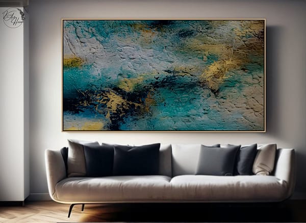 abstract art canvas